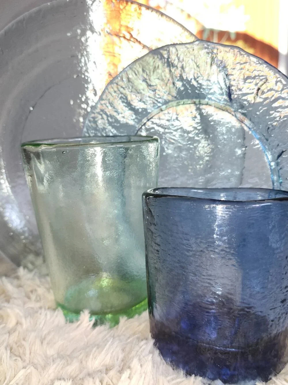 Fire and Light glassware